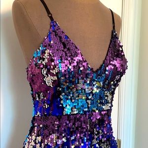SHEIN Sequin Party Dress